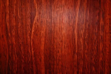 Naklejka premium Vibrant Red Mahogany Wood Texture – Intense Vertical Grain, Deep Crimson-Brown Seamless Pattern | Luxury Background for Premium Furniture, Interior Design & Commercial Product Displays