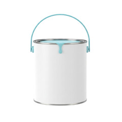 Paint isolated on transparent or white background, png