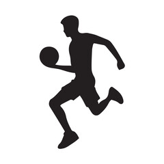 basketball player silhouette