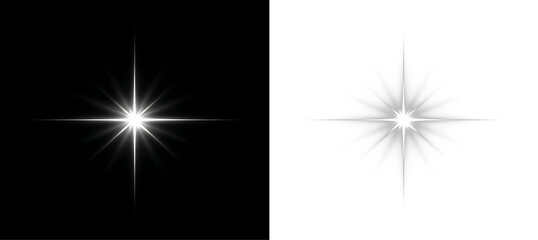 Fototapeta premium Soft radiant sun glow combined with floating sparkle dust and smooth light effects, offering a polished atmospheric style suitable for elegant PNG-based artwork.