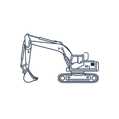 Excavator Icon Design Very Cool