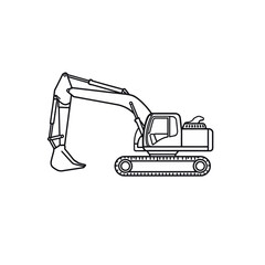 Excavator Icon Design Very Cool