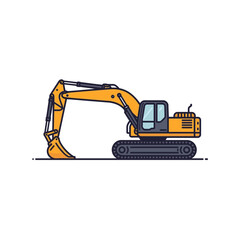 Excavator Icon Design Very Cool