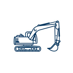 Excavator Icon Design Very Cool