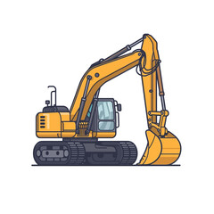 Excavator Icon Design Very Cool