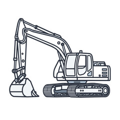 Excavator Icon Design Very Cool