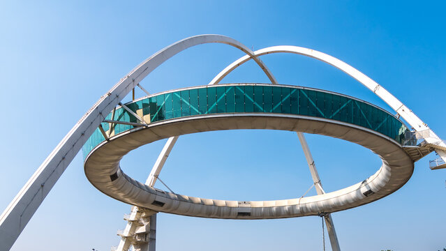 Biswa Bangla Gate of Kolkata, popularly known as Kolkata Gate, is the new icon of a rising Bengal, India