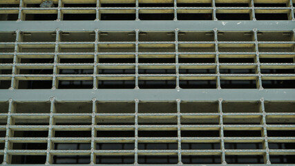 Metal mesh drain cover designed for water drainage