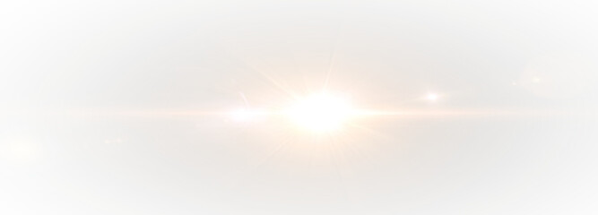 Glowing cosmic spark for stylish designs