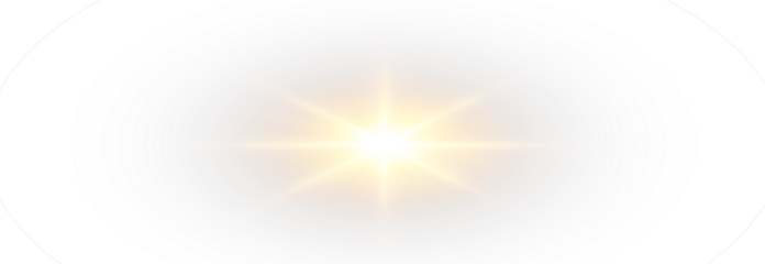 Glittering light burst for modern graphics