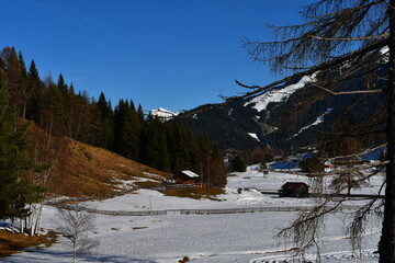 Sch&ouml;ne Landschaft bei Seefeld in Tirol