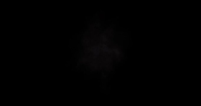 energy shot muzzle flash effect on black background