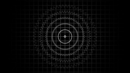 Futuristic blue and green digital technology pattern with star wave background creating a light tunnel design - Powered by Adobe