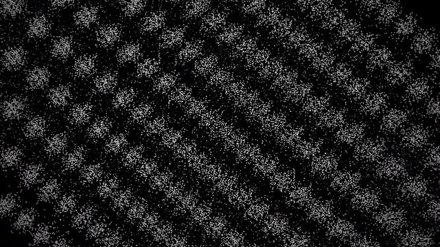 examining textured composite surface, close view of woven carbon material