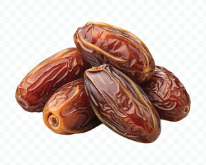 realistic delicious fresh dates in different style isolated on transparent background 