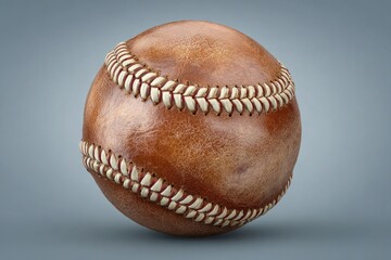 Ultra Detailed Vector Baseball Illustration