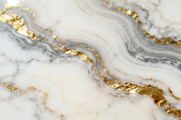 Luxury Marble Texture, Gold Accents, Elegant Design Element
