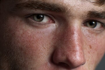 Young Man Portrait in High Resolution