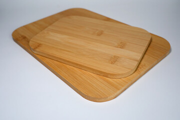 An elegant and practical set of three different-sized cutting boards, crafted from eco-friendly natural bamboo.
