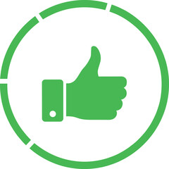 Single Outline Medical Syringe and Needle Vector Icon