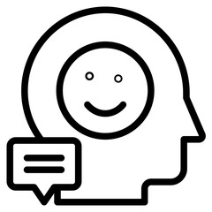 Creativity outline icon vector design illustrator