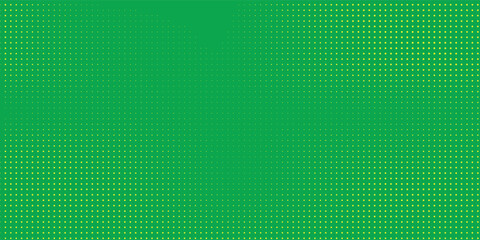 Dots halftone yellow green color pattern gradient texture background.
