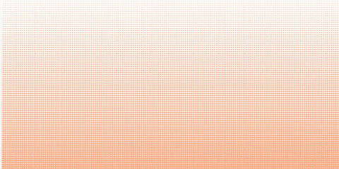 Light Orange vector illustration which consist of circles. Dotted gradient design for your business. Creative geometric background in halftone style with colored spots.