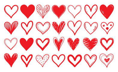 different types of handmade hearts