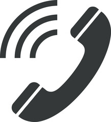 Single Black Umbrella Rain Protection Silhouette Vector