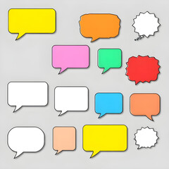 comic speech bubbles, pop art speech bubbles, retro comic bubbles, superhero speech bubbles, manga speech bubbles, cartoon dialogue balloons, comic text balloons, boom pow bubbles, action comic bubble © QPIXEL