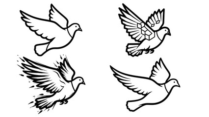 Fototapeta premium dove of peace