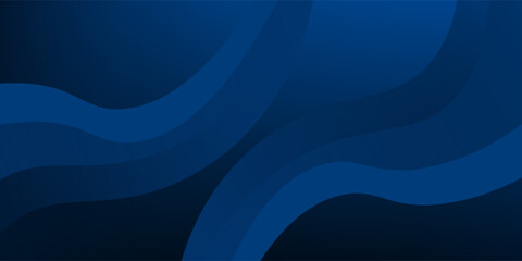 Blue simple line with white architecture futuristic background minimal concept abstract