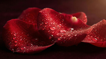 red rose macro