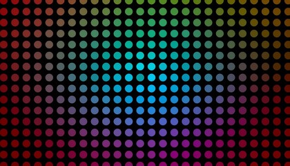 カラフルな光のドットの背景画像