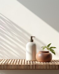 Bottle Mockup for Skin and Hair Care