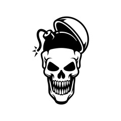 Skull bomb design