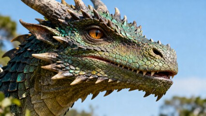 portrait of a dragon
