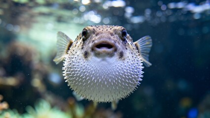 pufferfish underwater