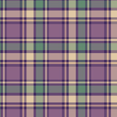 Vintage Pastel Tartan Plaid Seamless Pattern