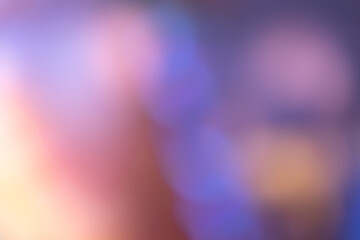 Abstract bokeh background with colorful blur lights, gradient texture