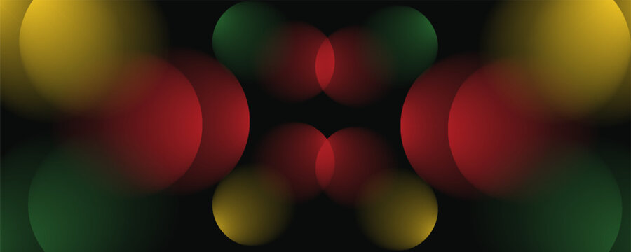 gradient background blue light purple colorBubble circle Pattern Background Red Yellow and Green, Reggae Color