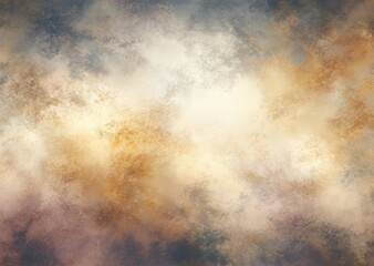 Obraz premium Heavenly Canvas: An abstract display that transports viewers to a realm of boundless beauty. The scene captures the ethereal dance of light and shadow, with hues of gold.