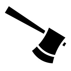 AX outline glyph style icon vector design illustrator