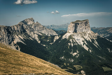Vue Mont Aiguille Depuis Prairie