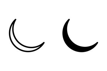 Quarterly report icon for concept and graphic design. Collection of high quality black style vector icons