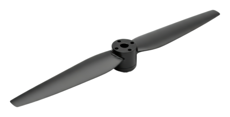 Propeller design showcase workshop product isolated on transparent background