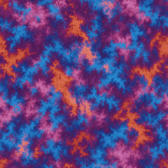 Modern and Original dip dye, tie dye, batik and shibori pattern on white canvas in high resolution
