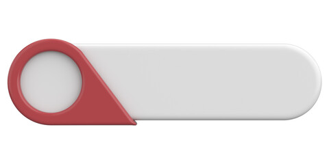 Price tag. Sale tag. Discount label. 3D illustration.