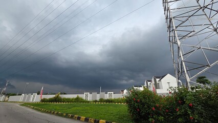 high voltage power lines