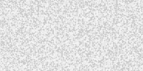 Modern low polygon abstract paper design. white and gray pattern square background. Geometric print composed of triangles. white triangle tiles pattern mosaic wallpaper background.